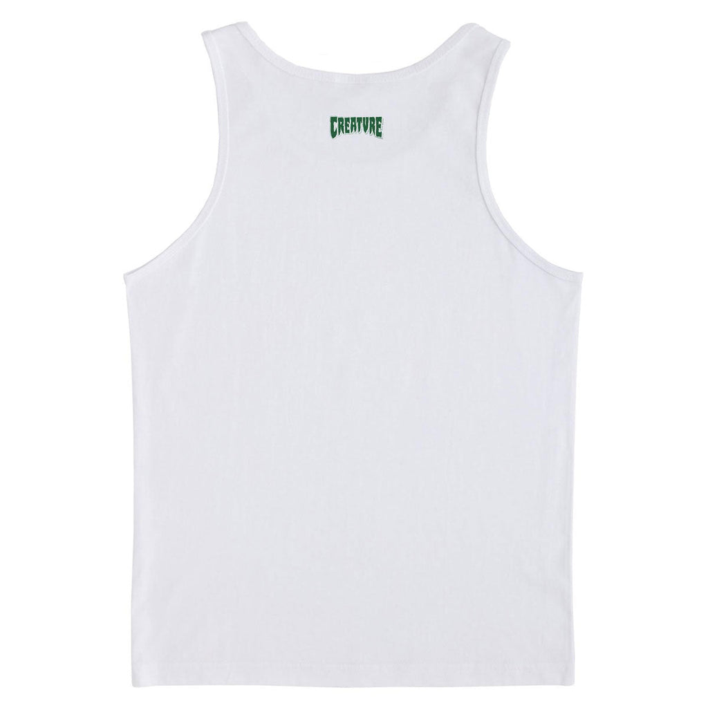 Creature Haunted Sea Tank Top - White