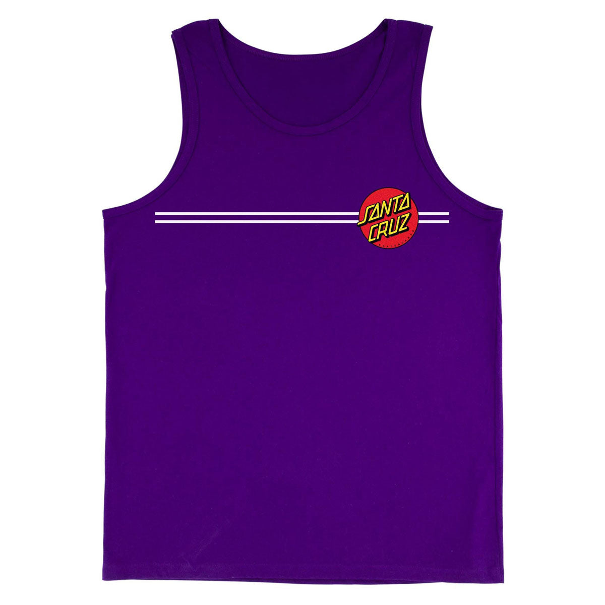 Santa Cruz Classic Dot Tank Top - Purple