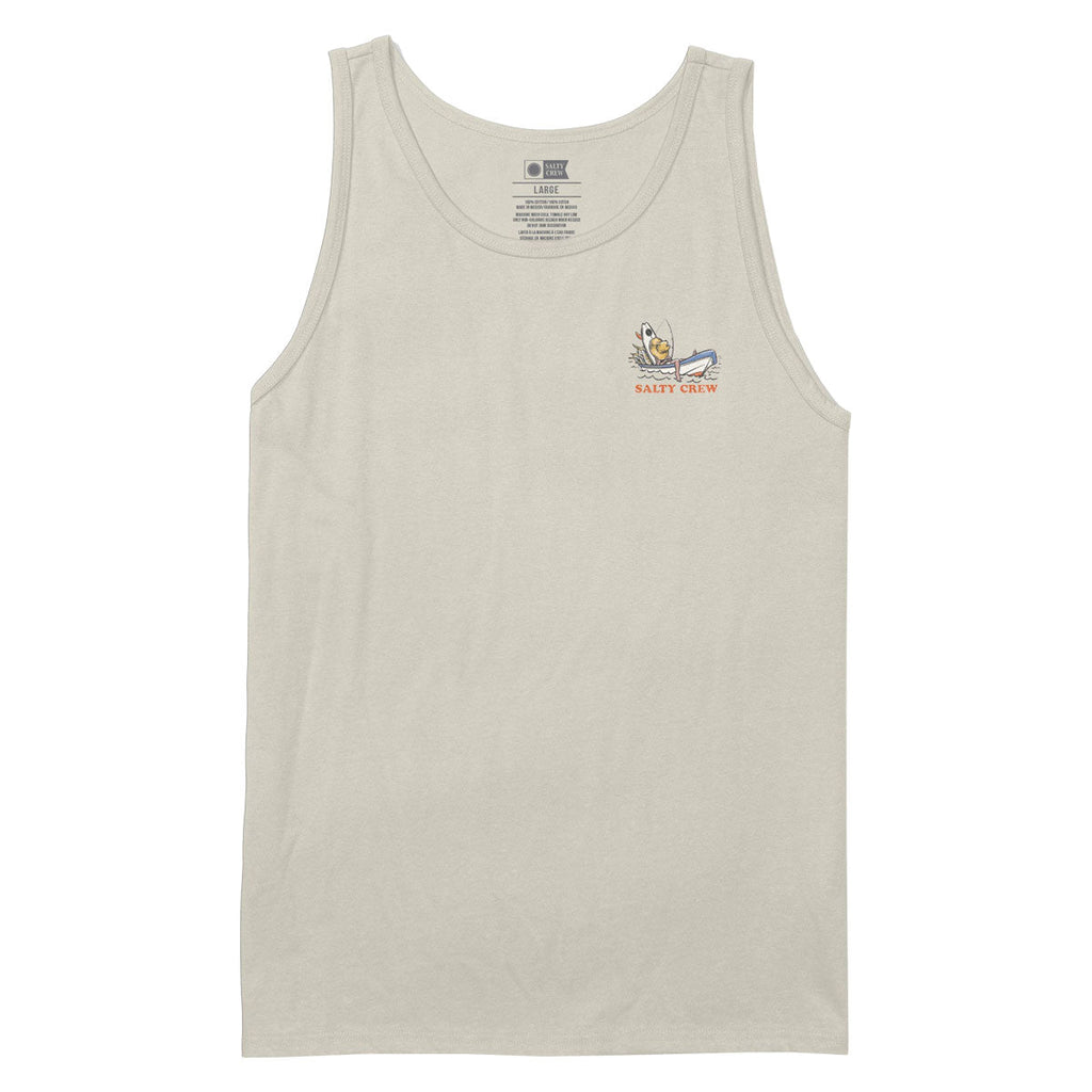Salty Crew Down Time Tank Top - Bone