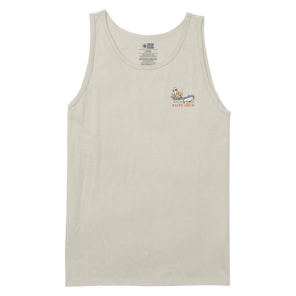 Salty Crew Down Time Tank Top - Bone