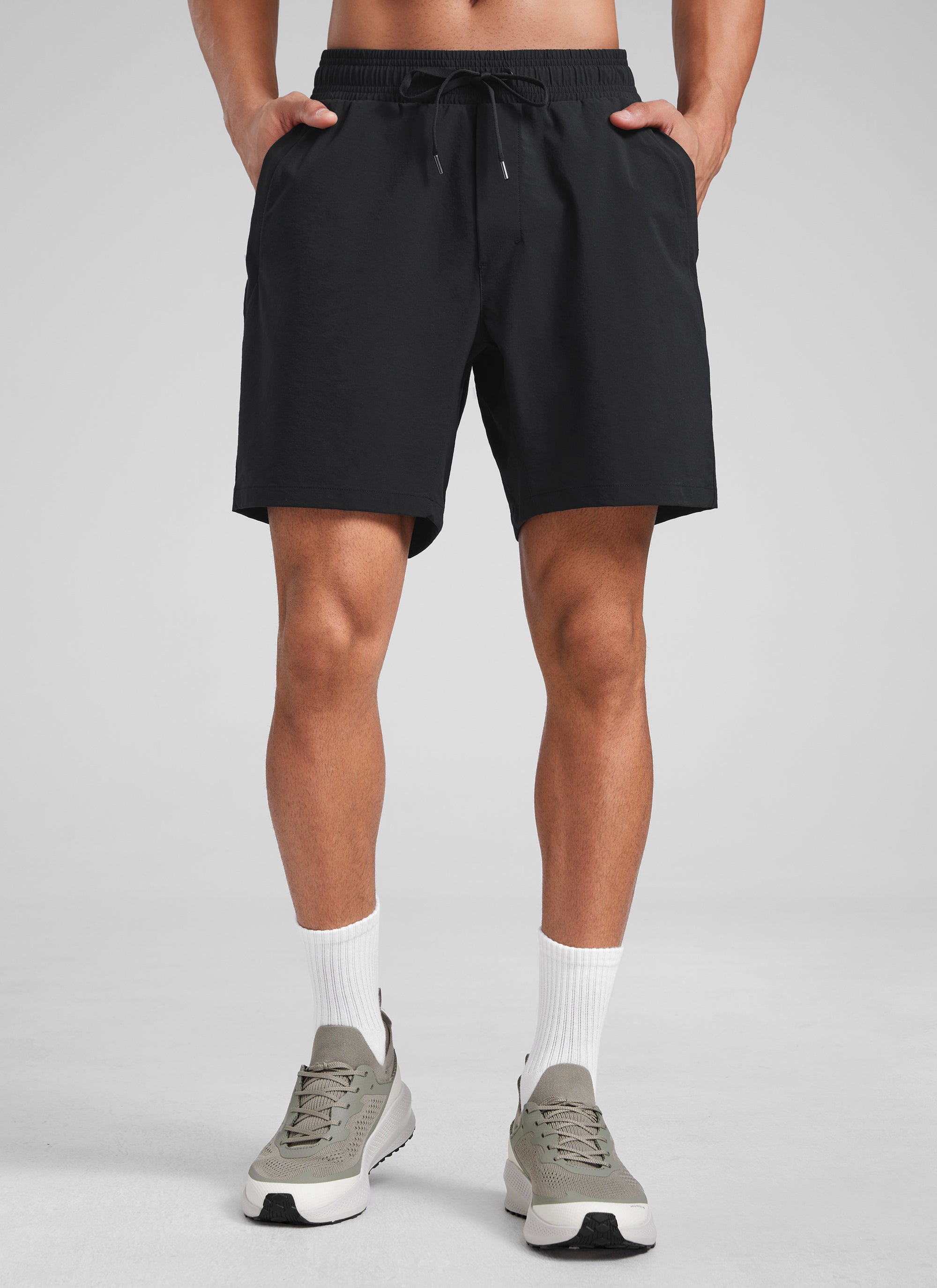 Lightweight Water Resistant Shorts 7" with Zip Pockets