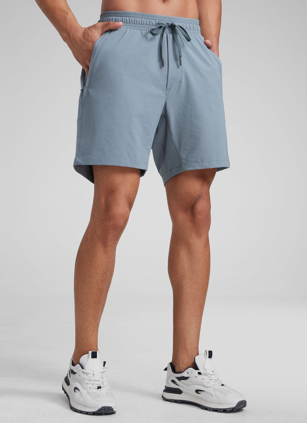 Lightweight Water Resistant Shorts 7" with Zip Pockets